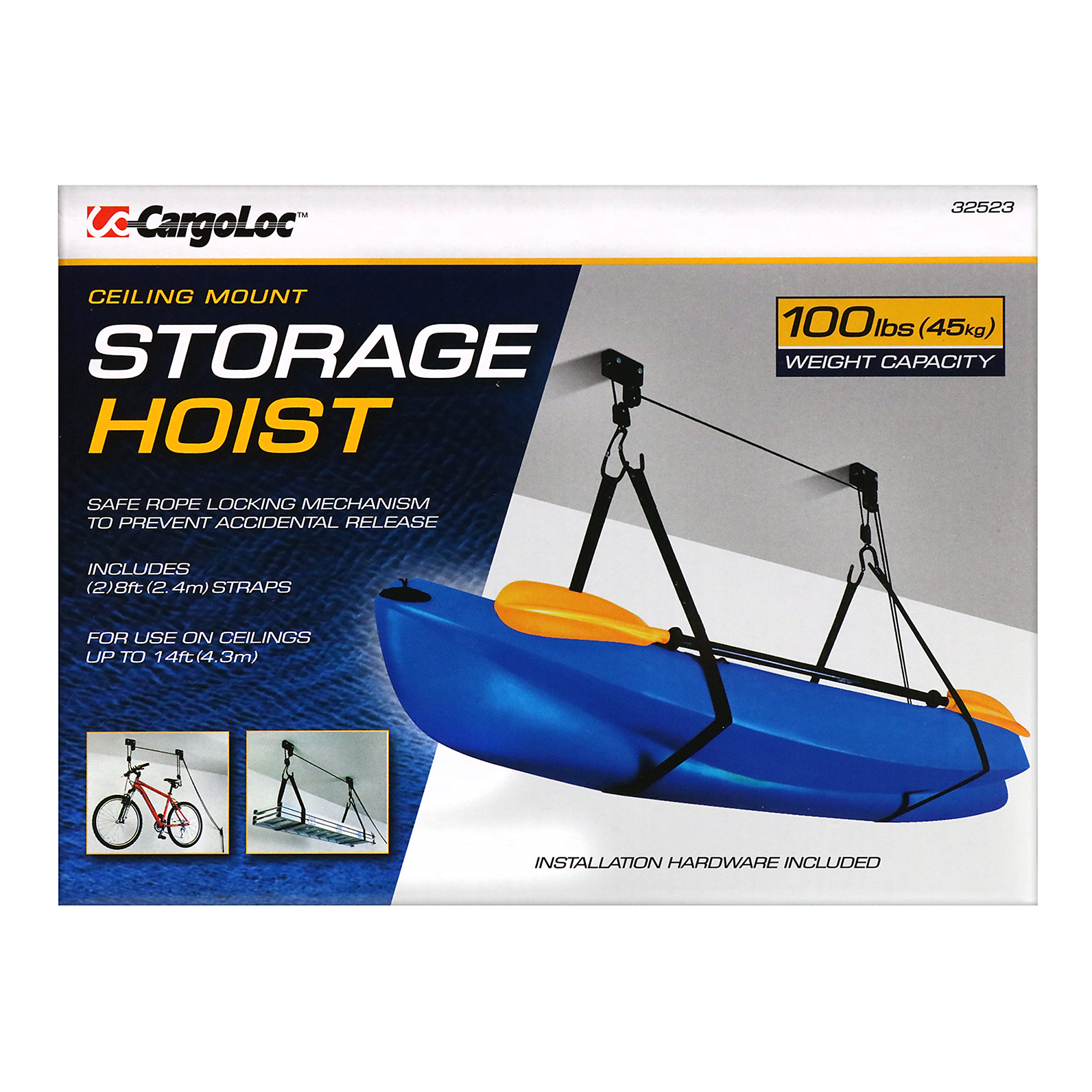 CargoLoc, Storage Hoist - Ceiling Mount, Model # 32523